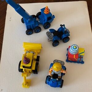 Bob the Builder Construction Vehicle Toy Set with Patty theme